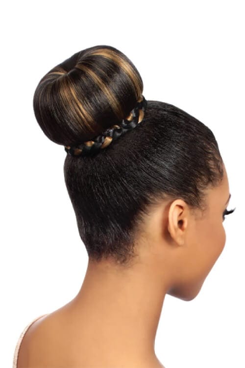 Eve Hair Fashion Dome Eve-010 Synthetic Bun Ponytail Model