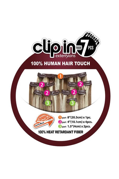 Eve Hair Inc. Platino 7 Pc Clip-In Info