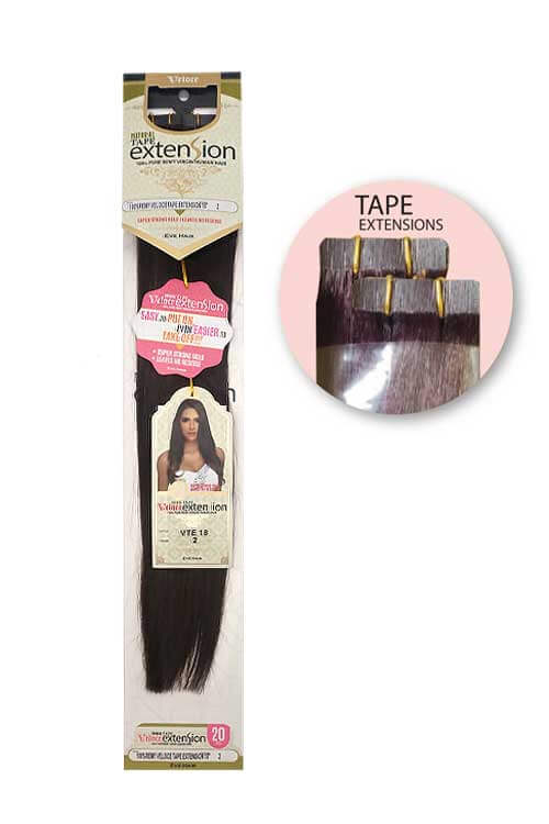 Eve Hair Veloce Tape In 18 Inch Close Up