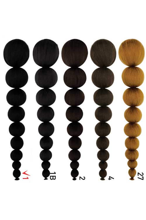 Fashion Source Bubbly Ponytail Color Chart 1