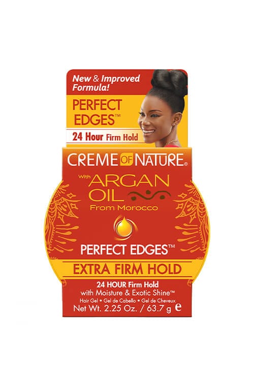 Creme of Nature Argan Oil Perfect Edges Extra Firm Hold Edge Gel 2.25 oz