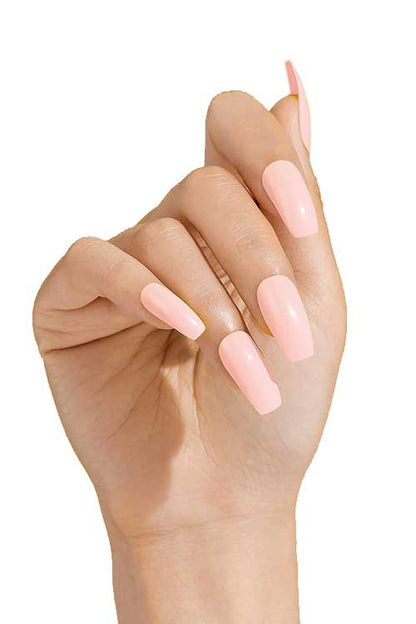 Gold Finger Gel Glam Manicure GC11 Hand Model