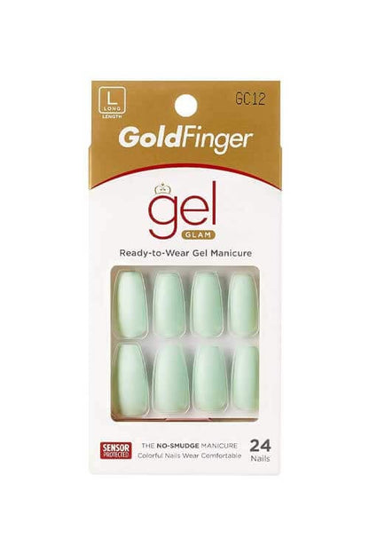 Gold Finger Gel Glam Manicure GC12 Packaging Front