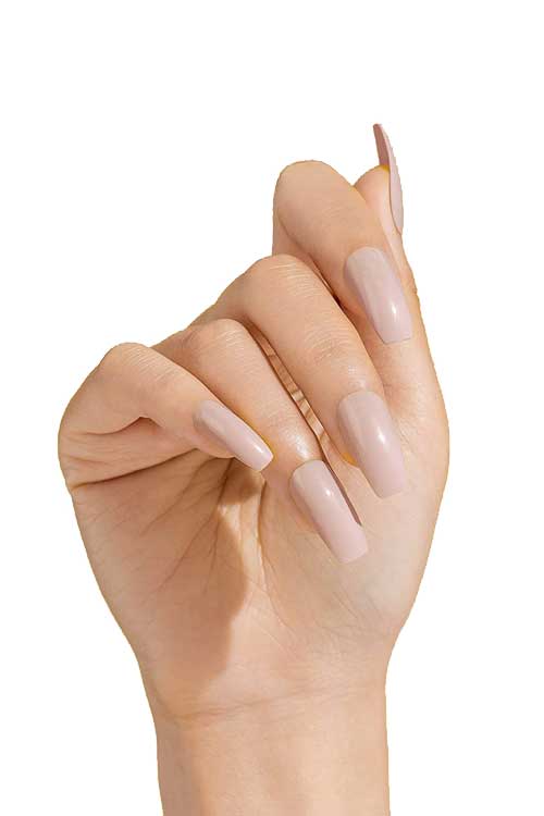 Gold Finger Gel Glam Manicure GC13 Hand Model