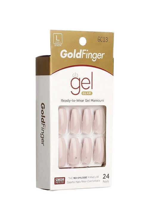 Gold Finger Gel Glam Manicure GC13 Packaging Side