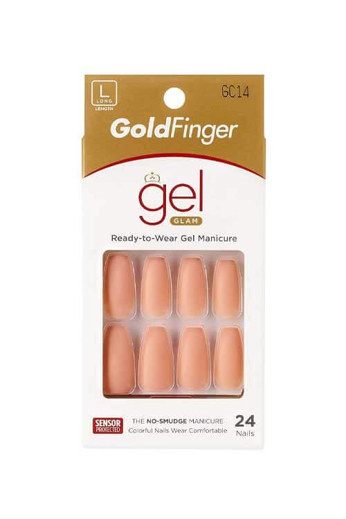 Gold Finger Gel Glam Manicure GC14 Packaging Front