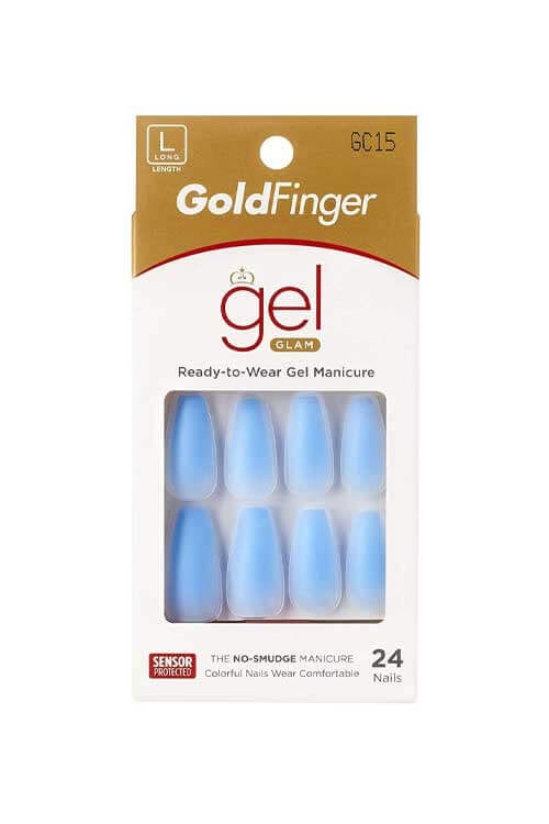 Gold Finger Gel Glam Manicure GC15 Packaging Front