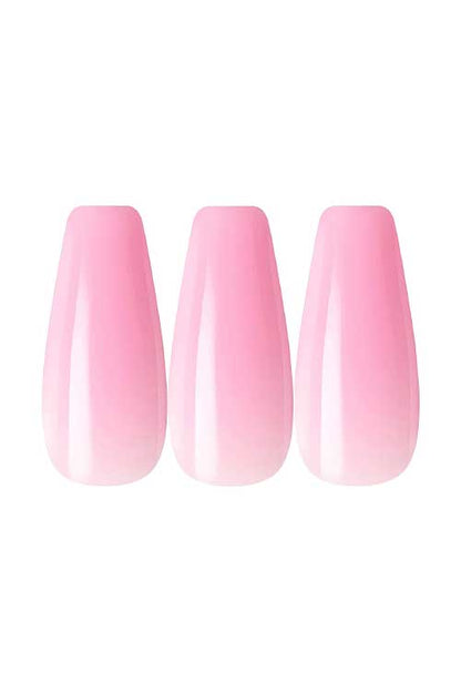 Gold Finger Gel Glam Manicure GC16 Nails Closeup