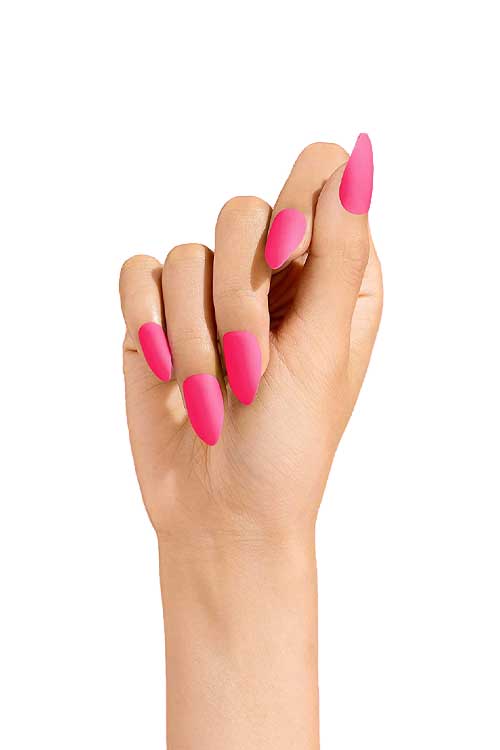 Gold Finger Gel Glam Manicure GC19 Hand Model Front