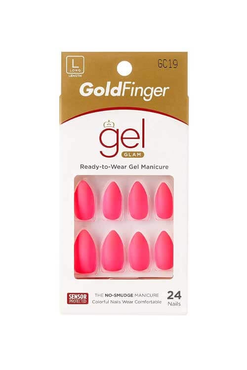 Gold Finger Gel Glam Manicure GC19 Packaging Front