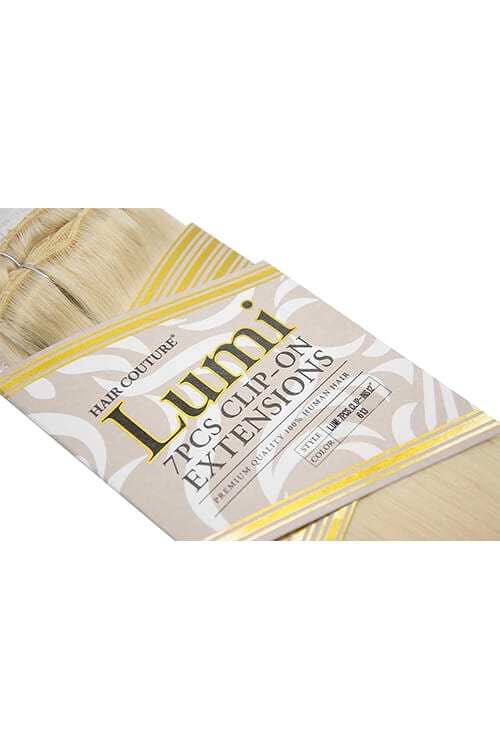 Hair Couture Lumi 7 PC 12" Extensions Packaging Side