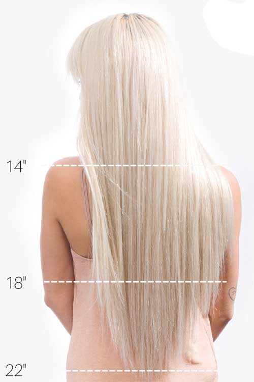 The Hair Shop Skin Weft Tape In Straight Model