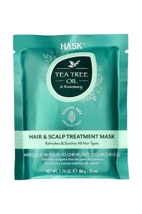 Hask Tea Tree Oil and Rosemary Hair Treatment Mask Packet 1.75 oz