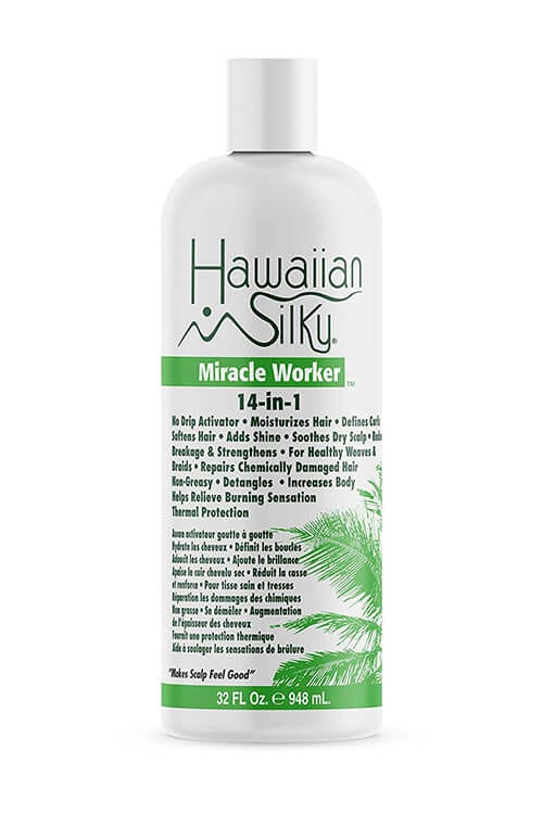 Hawaiian Silky Miracle Worker 14-in-1 No Drip Activator & Moisturizer 32 OZ
