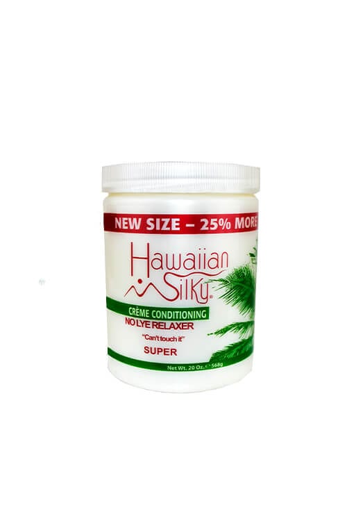 Hawaiian Silky Creme Conditioning No Lye Relaxer 20 oz - Super