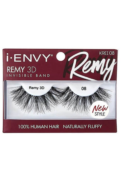 Kiss i-Envy Remy 3D Lash Packaging Front KREI08
