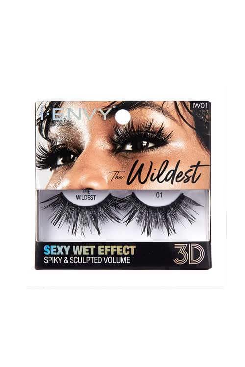 Kiss i-Envy The Wildest Wet Effect Lashes IW01 Packaging Front