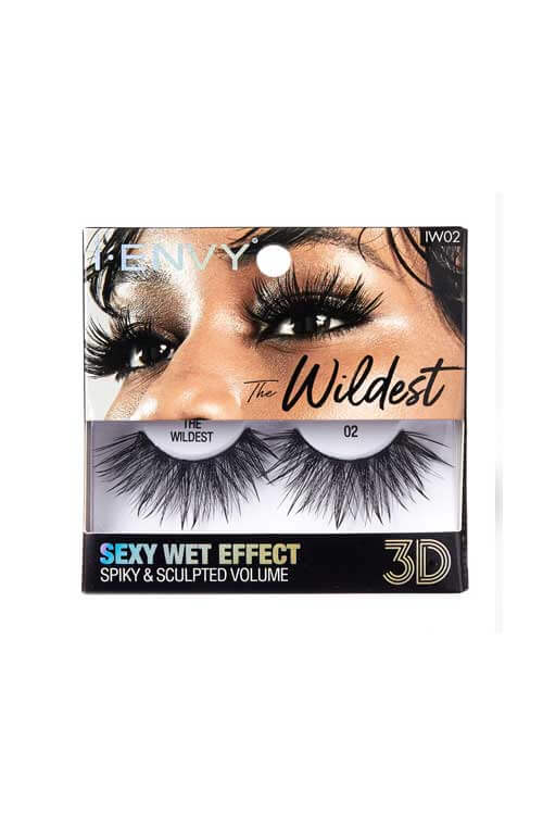 Kiss i-Envy The Wildest Wet Effect Lashes IW02 Packaging Front
