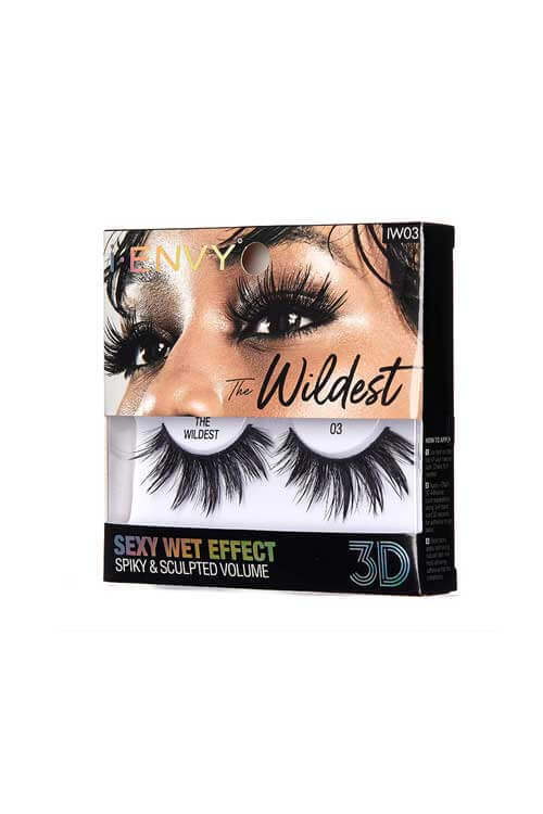 Kiss i-Envy The Wildest Wet Effect Lashes IW03 Packaging Side
