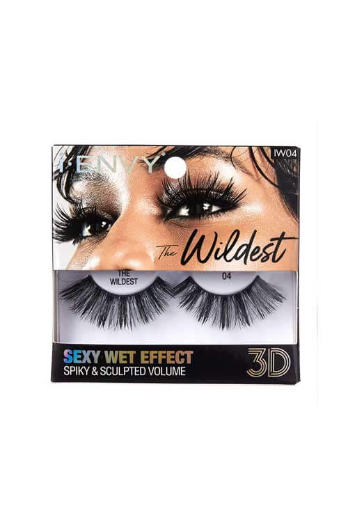 Kiss i-Envy The Wildest Wet Effect Lashes IW04 Packaging Front