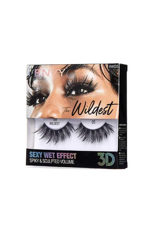 Kiss i-Envy The Wildest Wet Effect Lashes IW05 Packaging Side