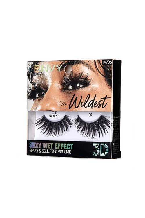 Kiss i-Envy The Wildest Wet Effect Lashes IW06 Packaging Side