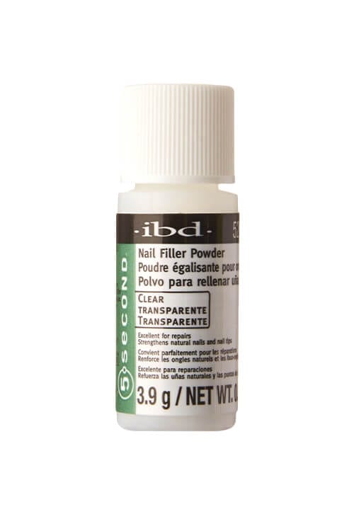 IBD 5 Second Nail Filler Powder Clear
