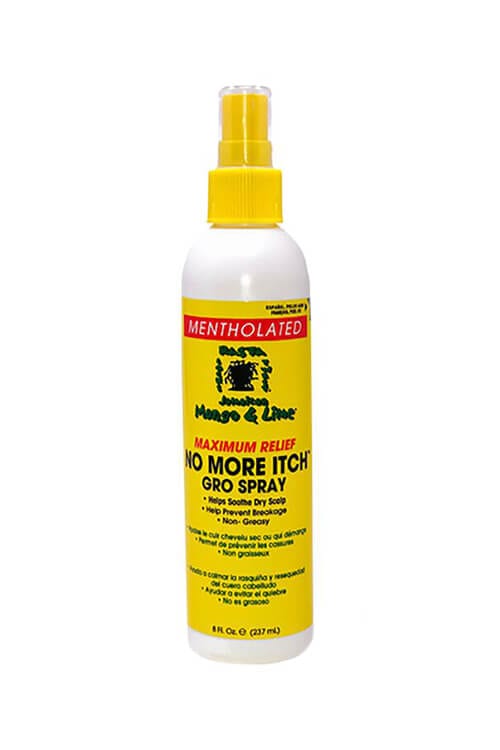 Jamaican Mango and Lime No More Itch Gro Spray Max Relief wtih Menthol 8 oz
