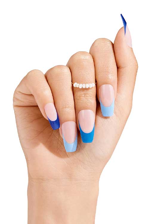 Kiss Gold Finger Gel Glam GD13 Hand Model