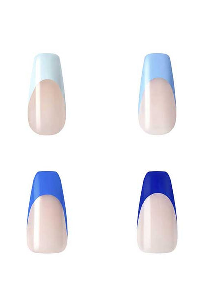 Kiss Gold Finger Gel Glam GD13 Nails Closeup