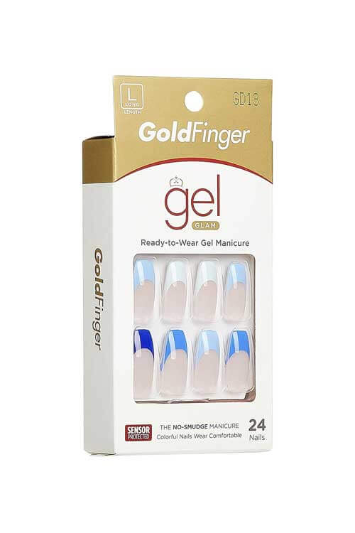 Kiss Gold Finger Gel Glam GD13 Packaging Side