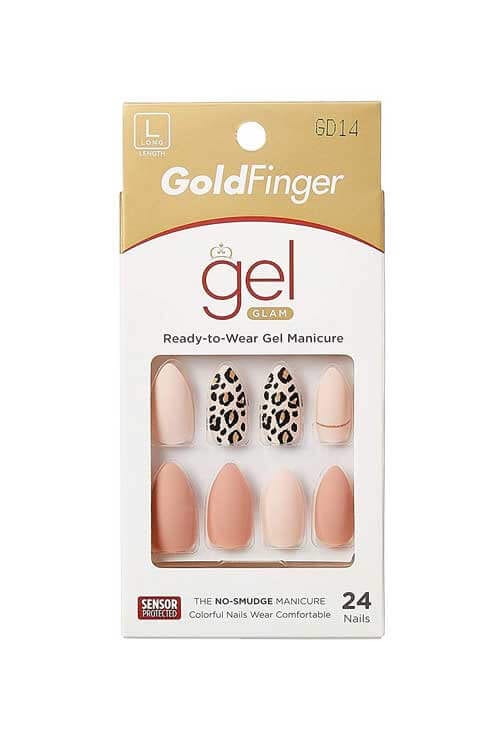Kiss Gold Finger Gel Glam GD14 Packaging Front