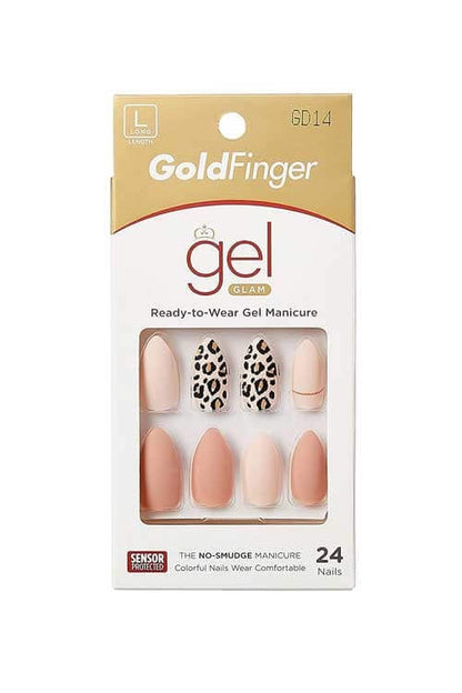 Kiss Gold Finger Gel Glam GD14 Packaging Front