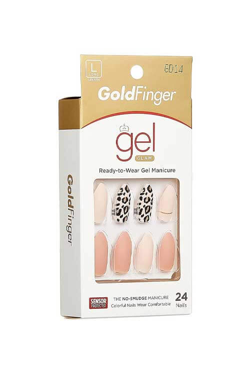 Kiss Gold Finger Gel Glam GD14 Packaging Side