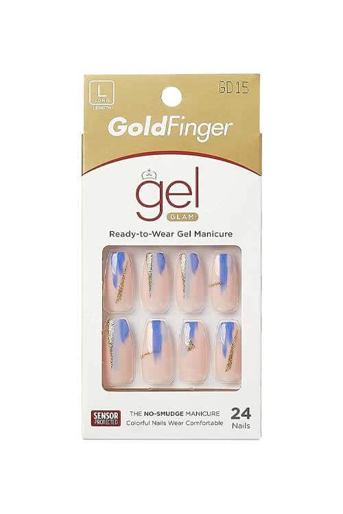 Kiss Gold Finger Gel Glam GD15 Packaging Front