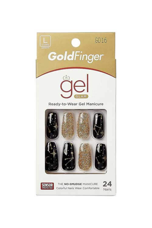 Kiss Gold Finger Gel Glam GD16 Packaging Front