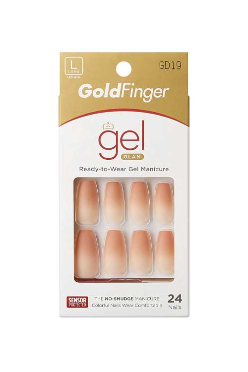 Kiss Gold Finger Gel Glam GD19 Packaging Front