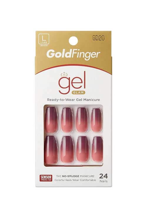 Kiss Gold Finger Gel Glam GD20 Packaging Front