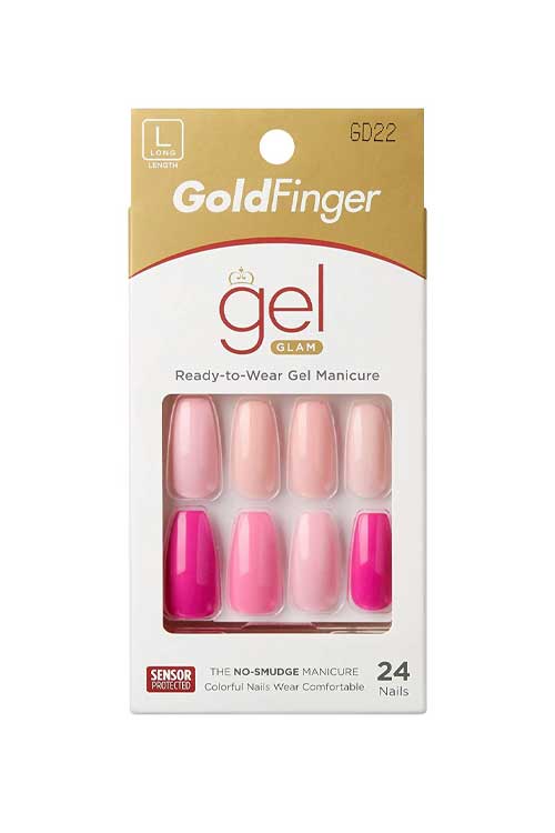 Kiss Gold Finger Gel Glam GD22 Packaging Front