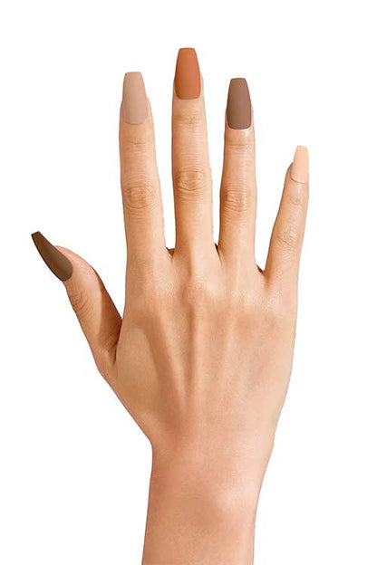 Kiss Gold Finger Gel Glam GD23 Hand Model