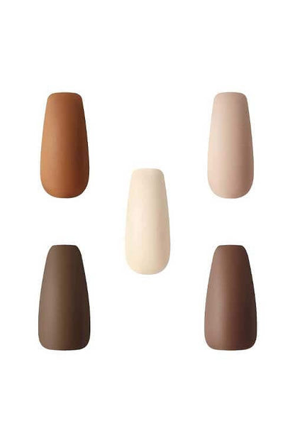 Kiss Gold Finger Gel Glam GD23 Nails Closeup