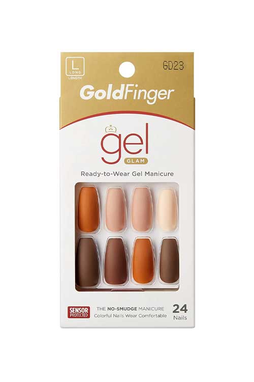 Kiss Gold Finger Gel Glam GD23 Packaging Front