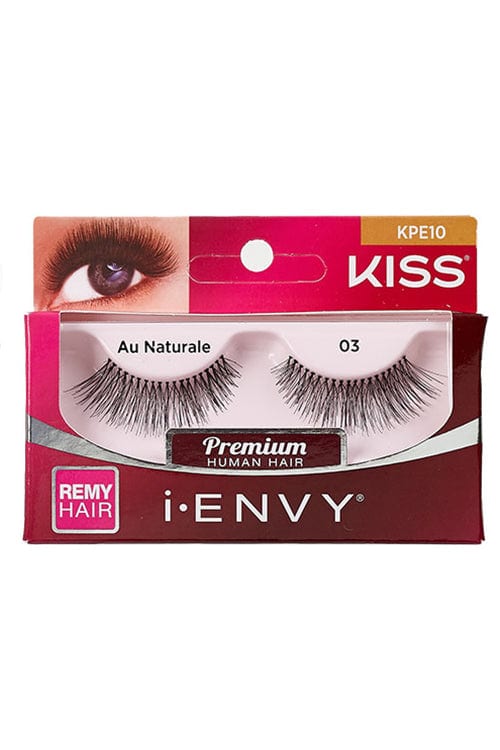 Kiss Au Naturale Strip Lashes KPE10 Packaging Front