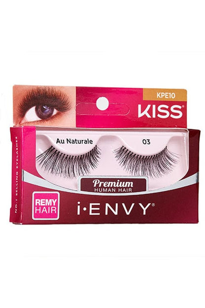 Kiss Au Naturale Strip Lashes KPE10 Packaging Side