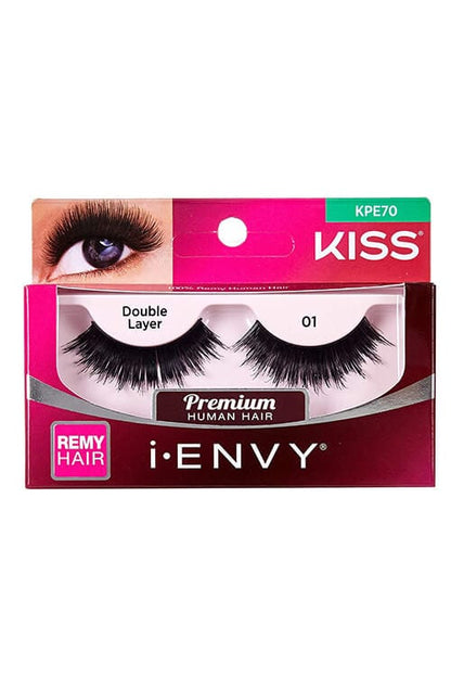 Kiss i-Envy Double Layer Strip Lash KPE70 Packaging Front