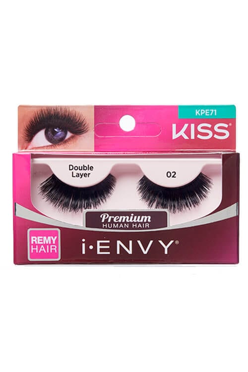 Kiss i-Envy Double Layer Strip Lash KPE71 Packaging Front