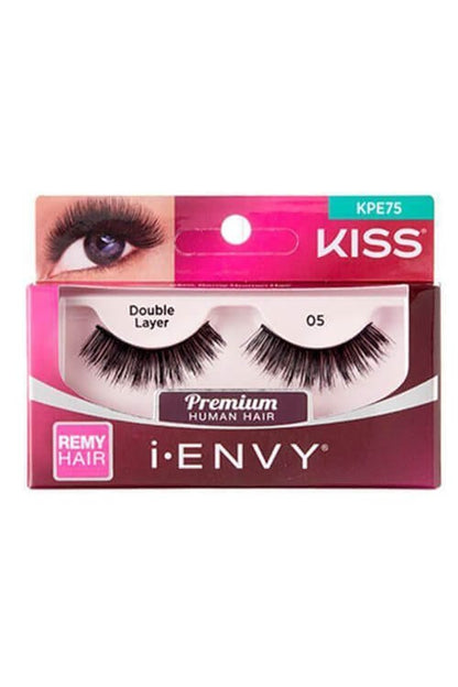 Kiss i-Envy Double Layer Strip Lash KPE75 Packaging Front