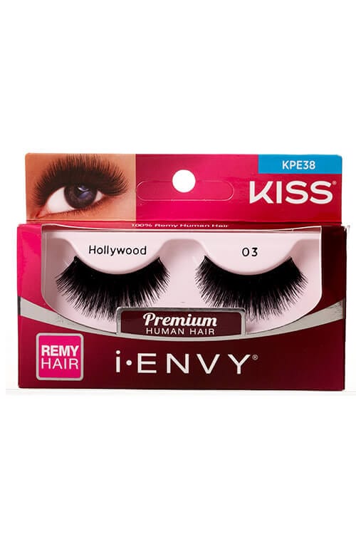 Kiss i-Envy Hollywood Strip Lashes KPE38 Packaging Front