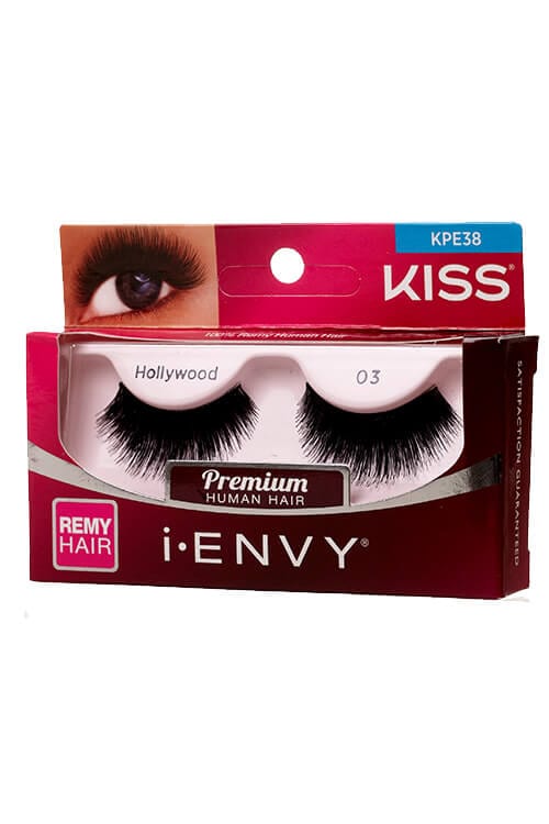 Kiss i-Envy Hollywood Strip Lashes KPE38 Lash Packaging Side