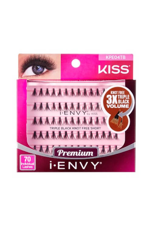 Kiss i-Envy 3x Volume Individual Lashes KPE04TB Packaging Front